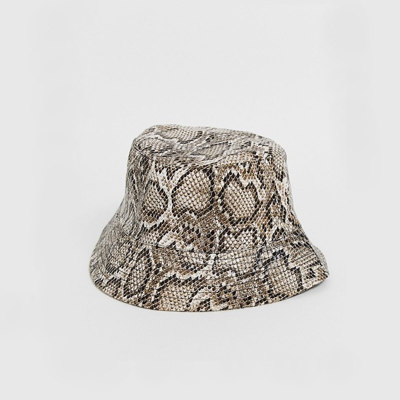 ASOS Design Snake Print Bucket Hat