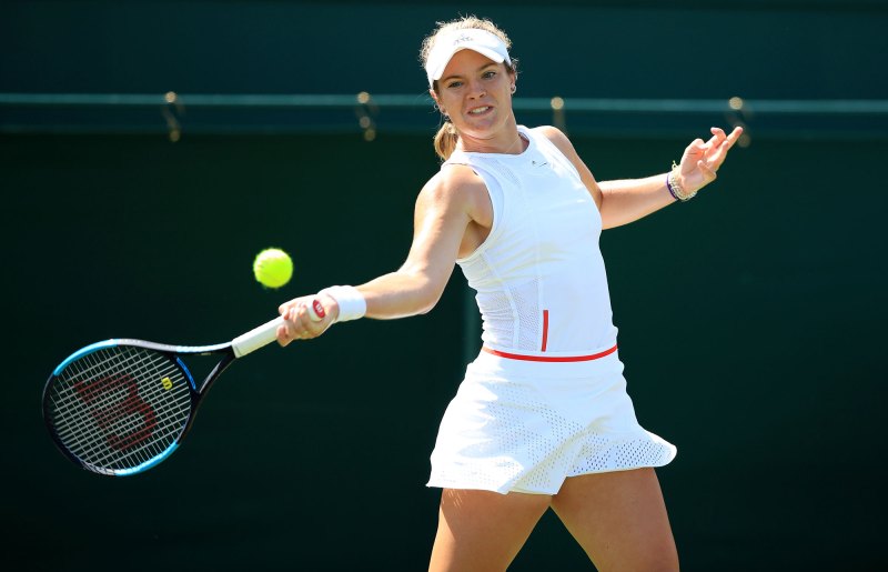 Caty McNally 2019 Ladies Wimbledon Tennis Outfits