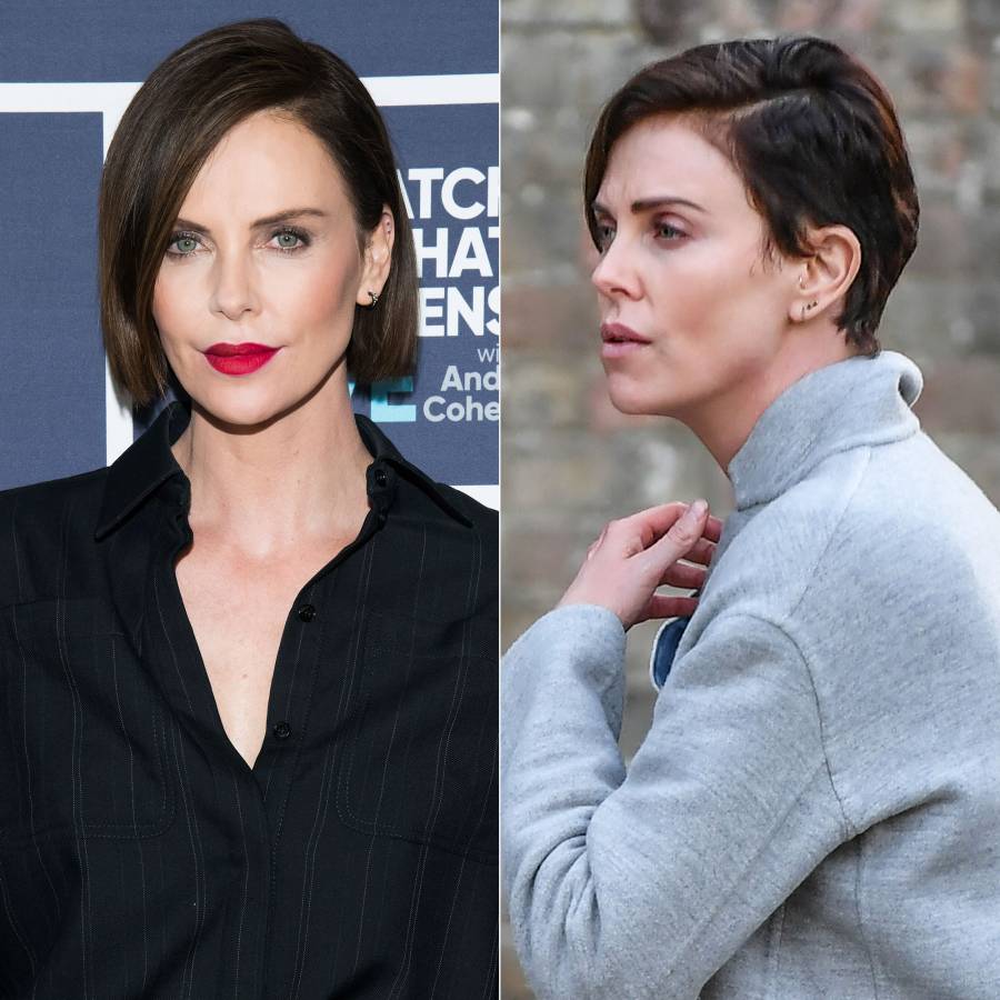 Charlize Theron Pixie Cut