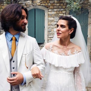 Charlotte Casiraghi Second Wedding Dress