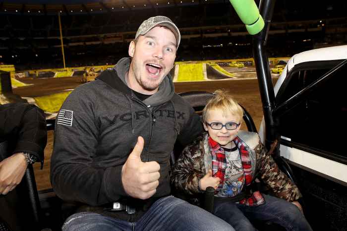 Chris Pratt Hopes to Get ‘Cool Dad Points’ With Son Jack, 6, With ‘Jurassic Park’ Ride