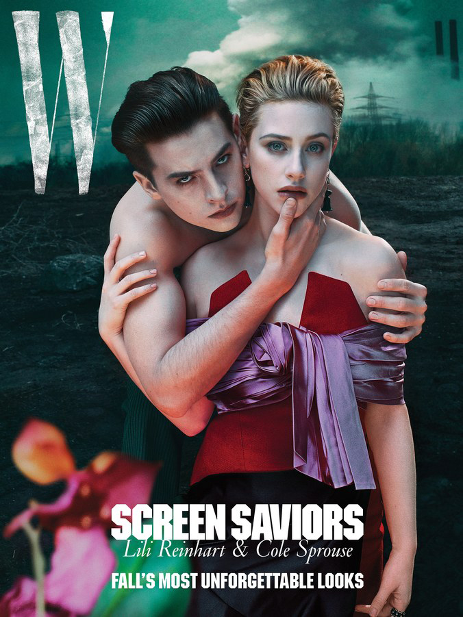 Cole-Sprouse-and-Lili-Reinhart-W-Magazine-Cover