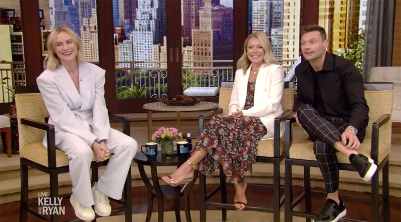 Diane Kruger on Live with Kelly and Ryan