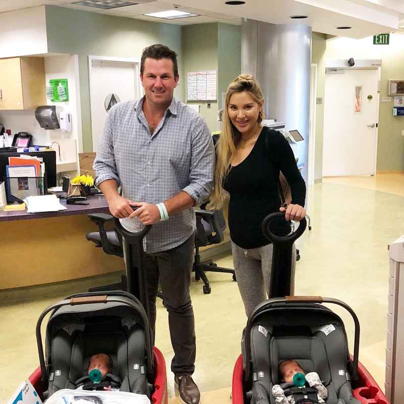 Doug Reinhardt and Mia Irons Celebrities Who Have Twins