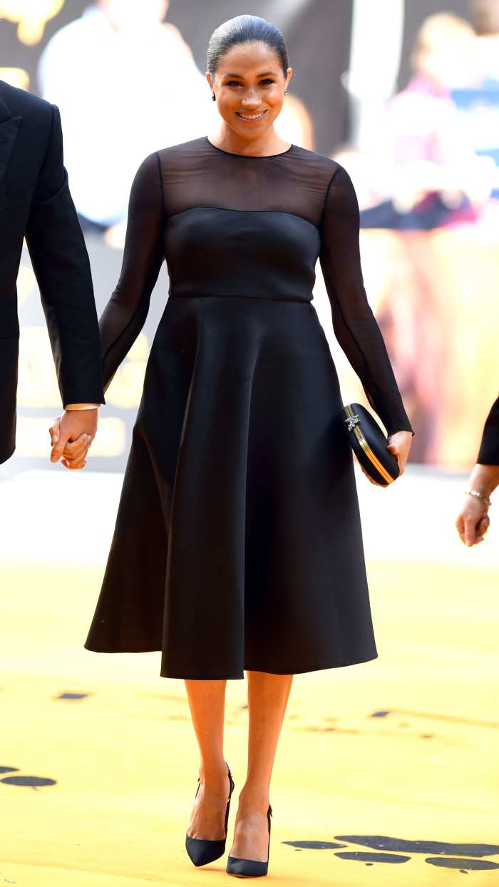 Duchess Meghan Stuns in Jason Wu for her first red carpet since Archie's birth Lion King Premiere