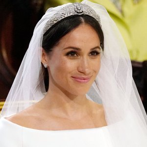 Duchess Meghan Wears Cartier Earrings From Wedding at Archie's Christening