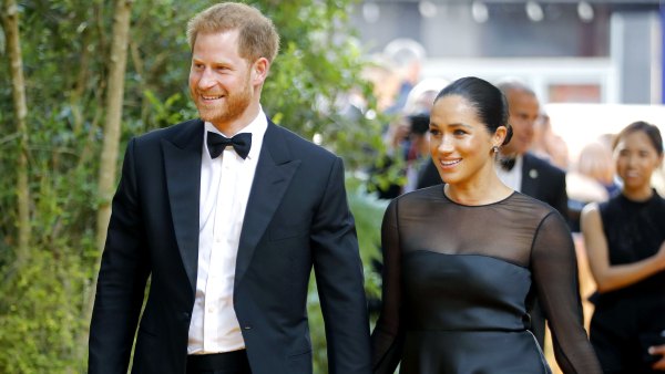 Duchess Meghan and Prince Harry Attend First Red Carpet Since Baby Archie for 'Lion King' Premiere: Pics