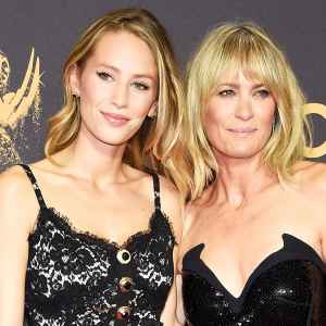 Dylan Penn and Robin Wright September 17, 2017