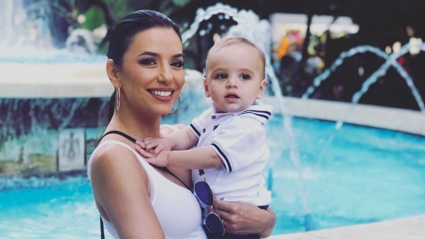 Eva Longoria Reflects On Year With Son Santiago