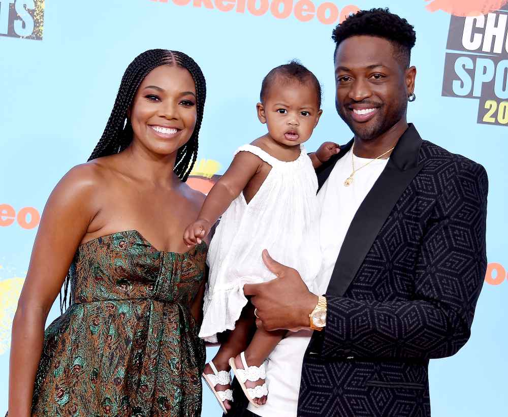 Gabrielle-Union-and-Dwyane-Wade-bribed-daughter-carpet-debut