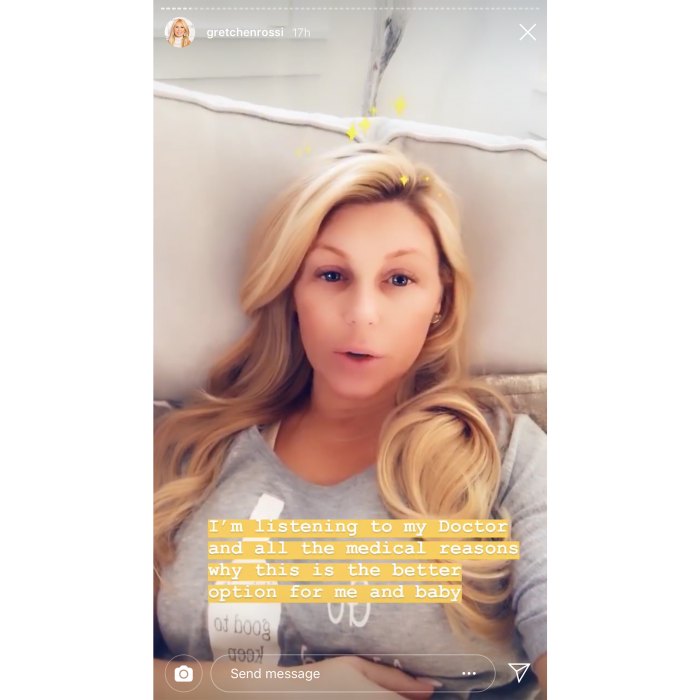 Gretchen Rossi On Scheduling C-Section
