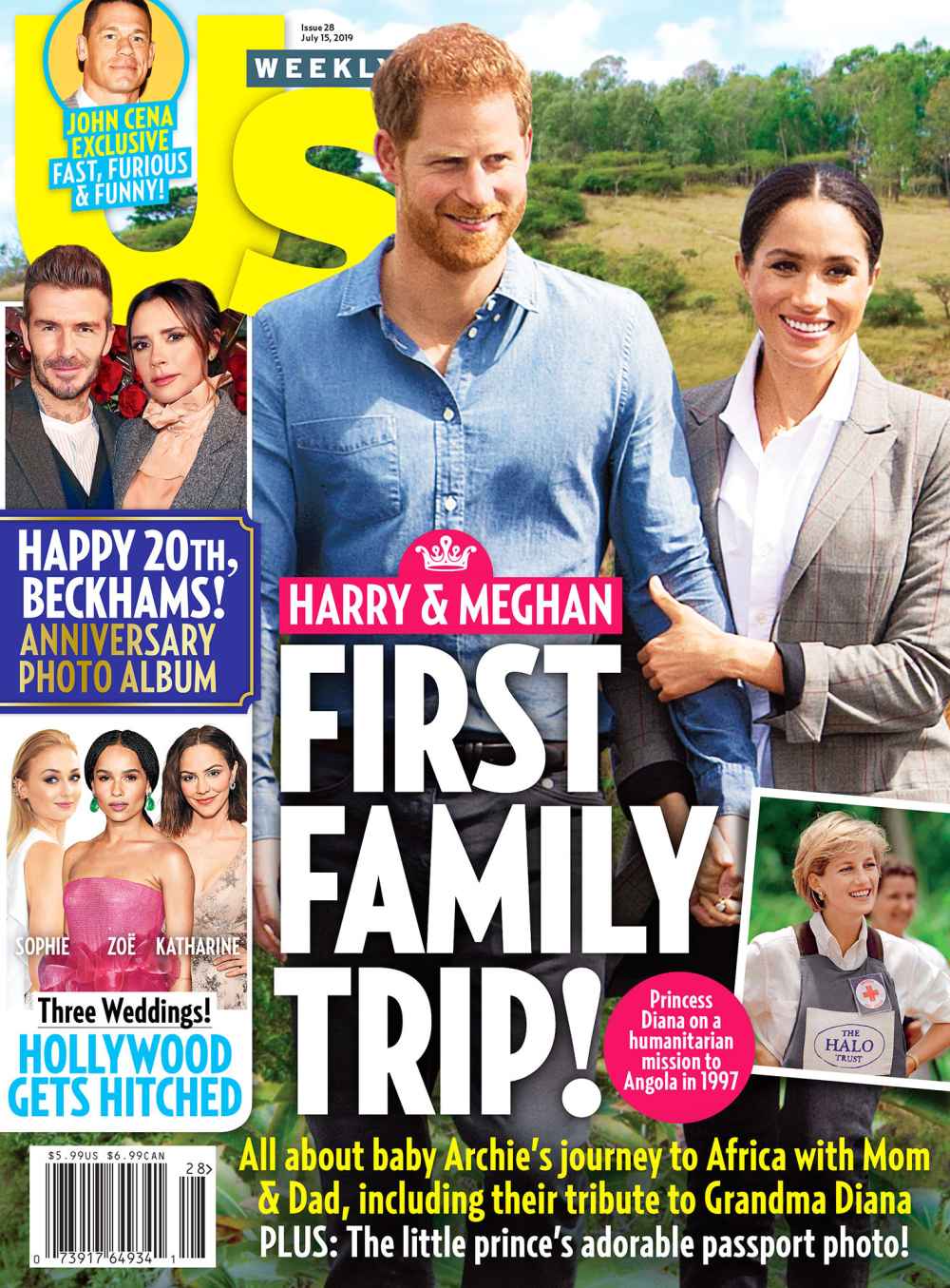 Harry and Meghan Taking Safety Precautions for Archie US Weekly Cover
