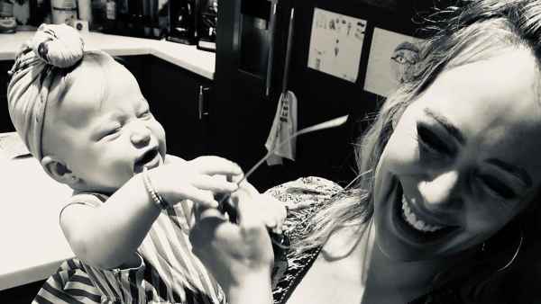 Hilary Duff Shows Off 8-Month-Old Daughter Banks' Pierced Ears After Backlash