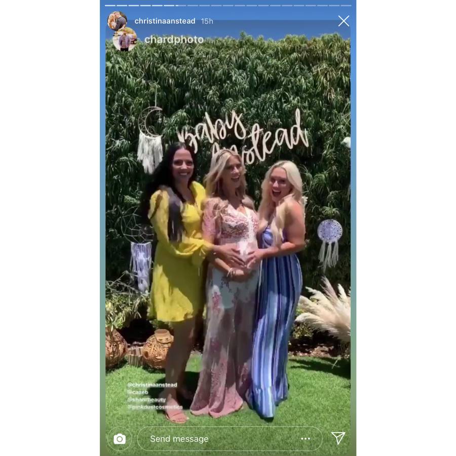 Pregnant Christina Anstead Baby Shower