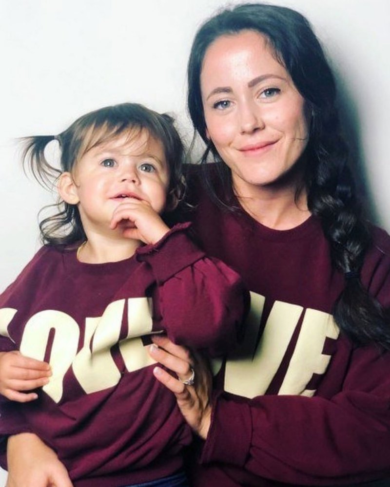 Jenelle Evans and her daughter, Ensley Wearing Matching ShirtsJenelle Evans Regains Custody of Kids
