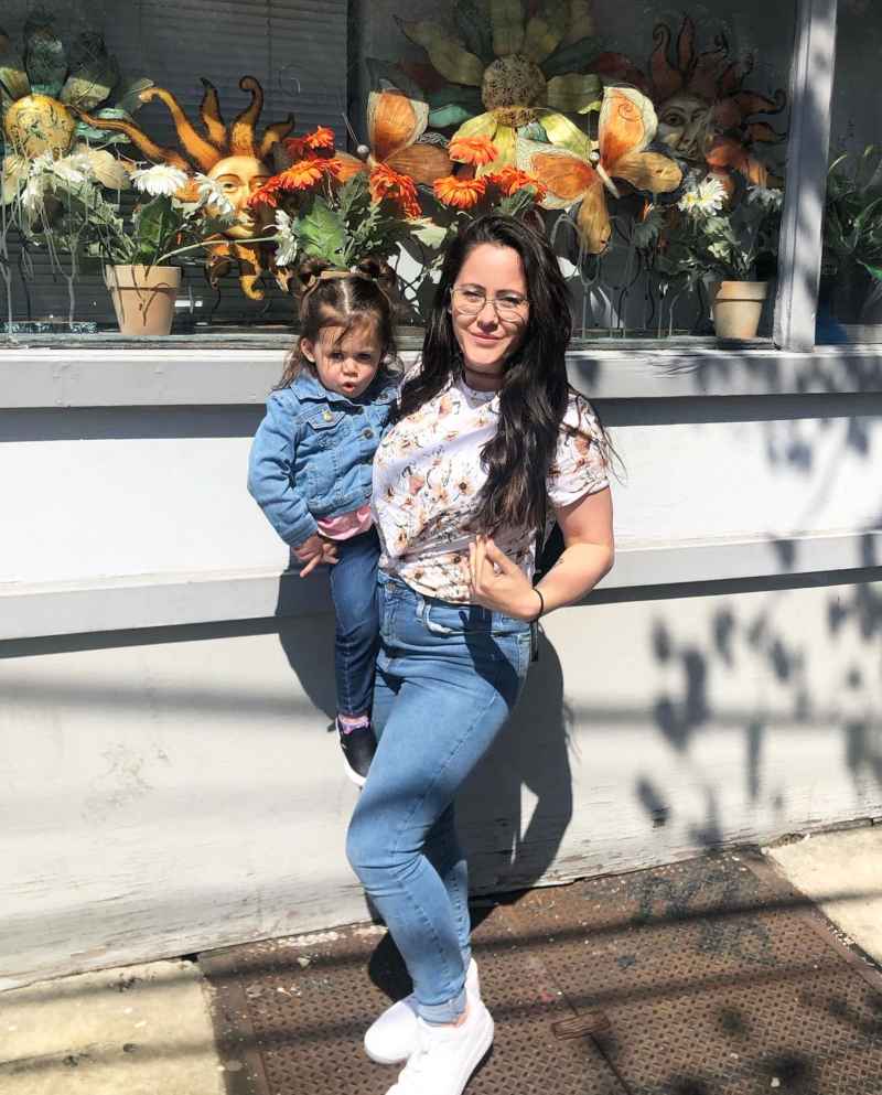 Jenelle Evans and Ensley Jenelle Evans and David Eason Call 911 After Hearing Daughter Ensley Screaming