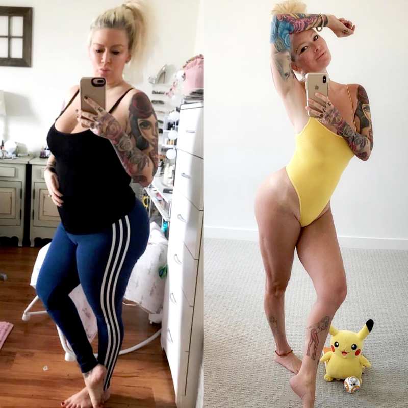 Jenna-Jameson-before-after-photo-bikini-weight-loss