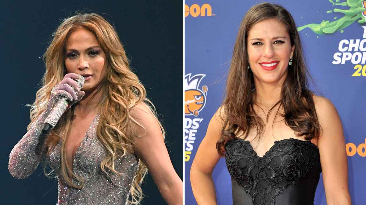 Jennifer Lopez Gives U.S. Women's Soccer Player Carli Lloyd a Lap Dance After World Cup Win