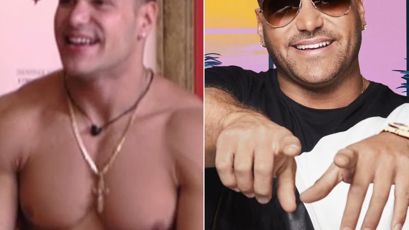 Jersey Shore Then Now ronnie