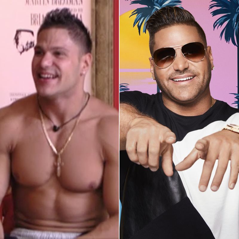 Jersey Shore Cast, Then and Now