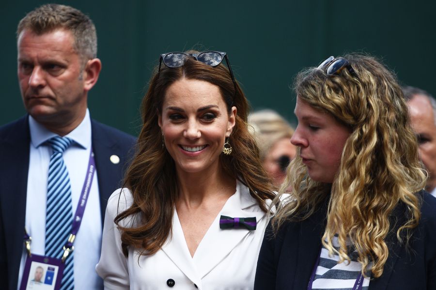 Kate Middleton Can’t Stop Smiling at Wimbledon