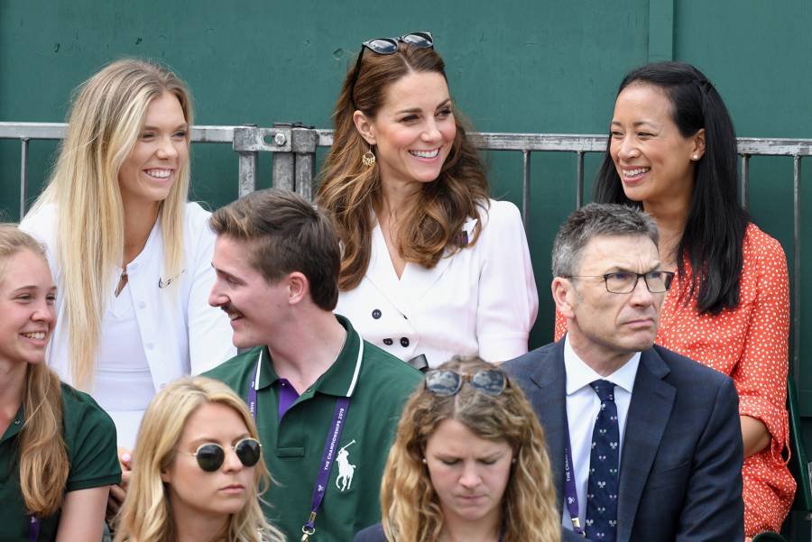 Kate Middleton Can’t Stop Smiling at Wimbledon