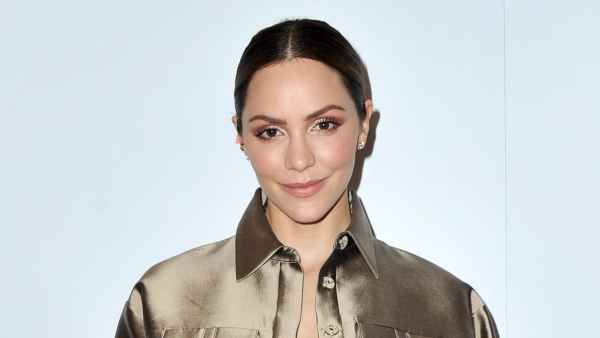 Katharine McPhee Song Sewn Wedding Dress