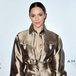 Katharine McPhee Song Sewn Wedding Dress