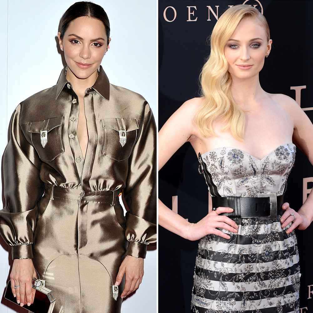 Katharine McPhee and Sophie Turner Have Hilarious Twitter Exchange While on Their Honeymoons
