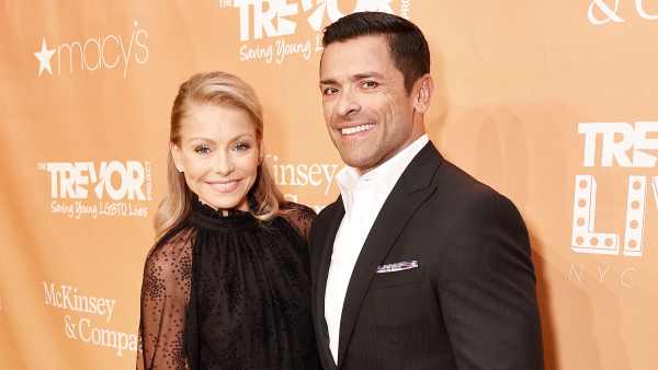 Kelly Ripa and Mark Consuelos attend TrevorLIVE NY Kelly Ripa Claps Back at Troll Who Claims Husband Mark Consuelos Works Out Too Much