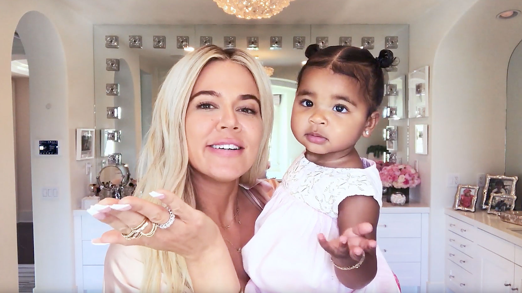 Khloe Kardashian Mom Beauty Video Tutorial With True