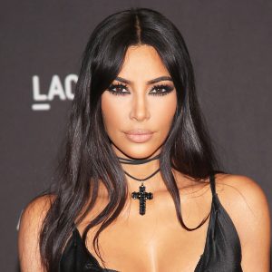 Kim Kardashian Black Dress November 03, 2018