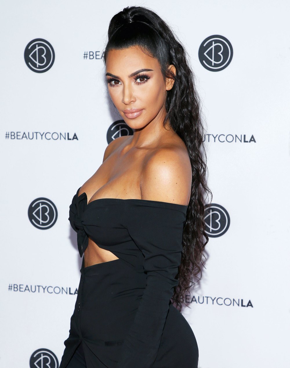 Kim Kardashian West Black Dress