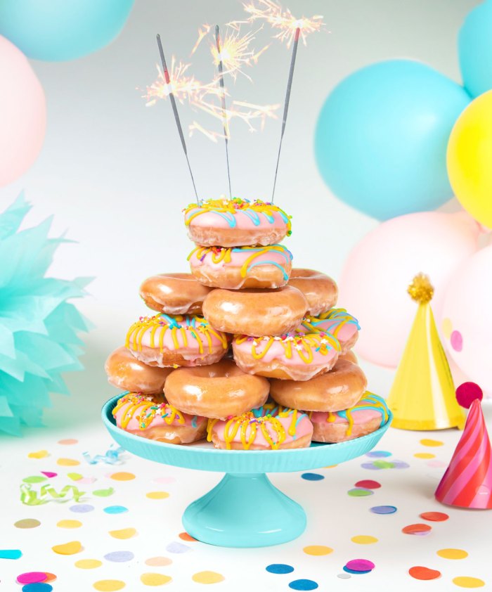 Krispy Kreme Will Celebrate 82nd Birthday With Cake Batter-Filled Doughnuts