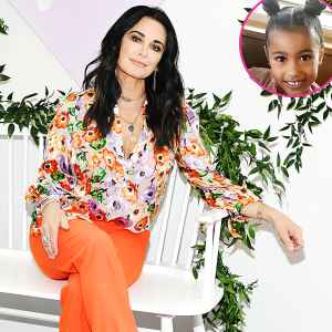 Kyle Richards Teaches North West Contortionist Moves During Dinner