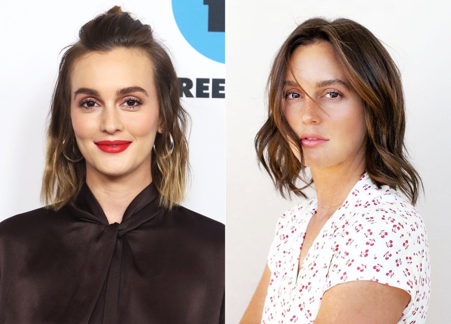 Leighton Meester Hair Change