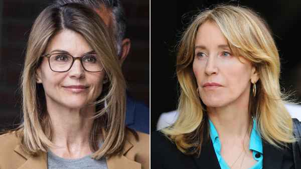 Lori Loughlin Felicity Huffman Court