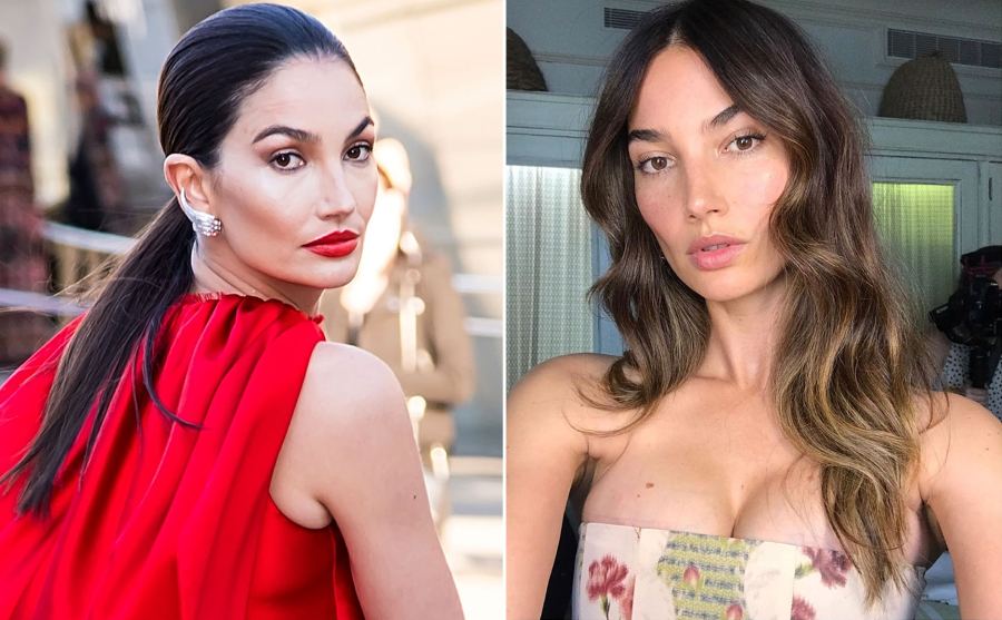 Lily Aldridge Hair Change