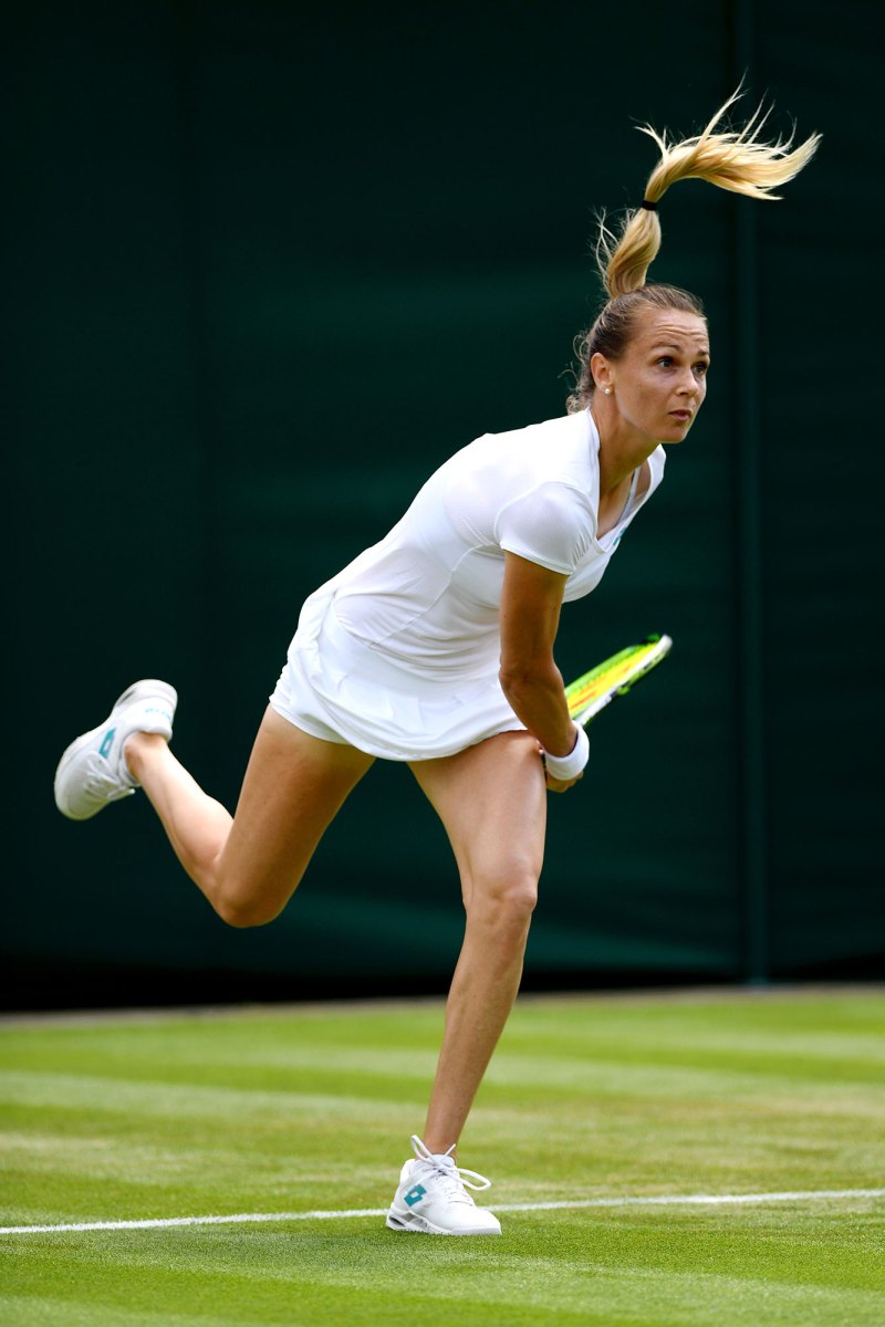 Magdalena Rybarikova 2019 Ladies Wimbledon Tennis Outfits