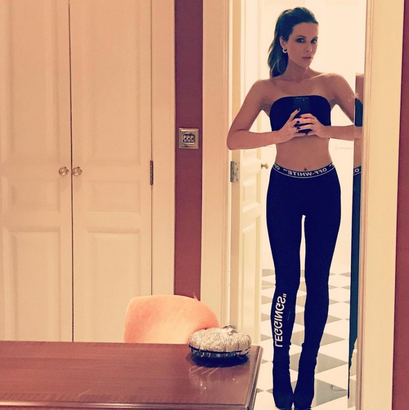 Celebrity Nearly Nude Mirror Selfies The Best Body Baring Instagram Pics 3221