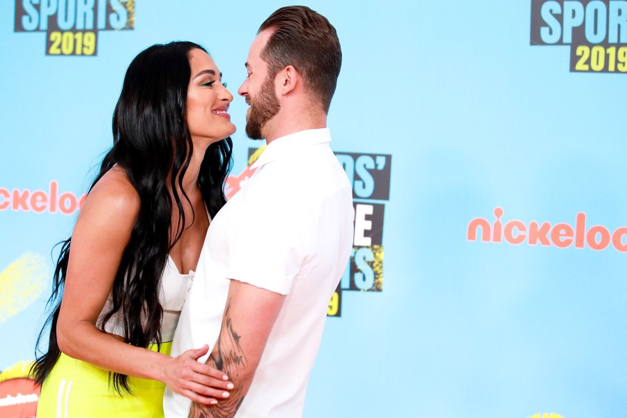 Nikki Bella Artem Chigvintsev Red Carpet Debut