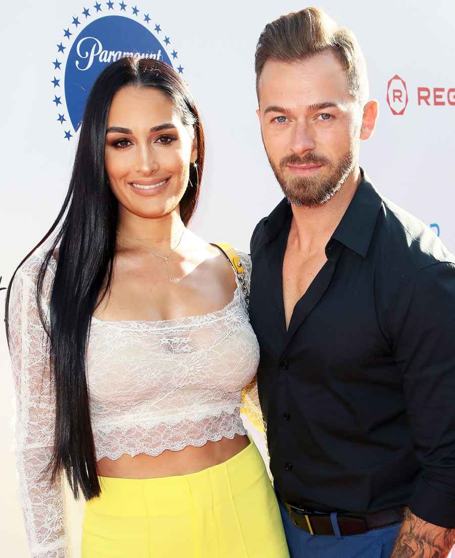 Nikki Bella Says Boyfriend Artem Chigvintsev Has Baby Fever 9th Annual Variety The Children's Charity Poker And Casino Night