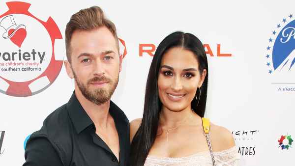 Nikki Bella Says Boyfriend Artem Chigvintsev Has Baby Fever 9th Annual Variety The Children's Charity Poker And Casino Night