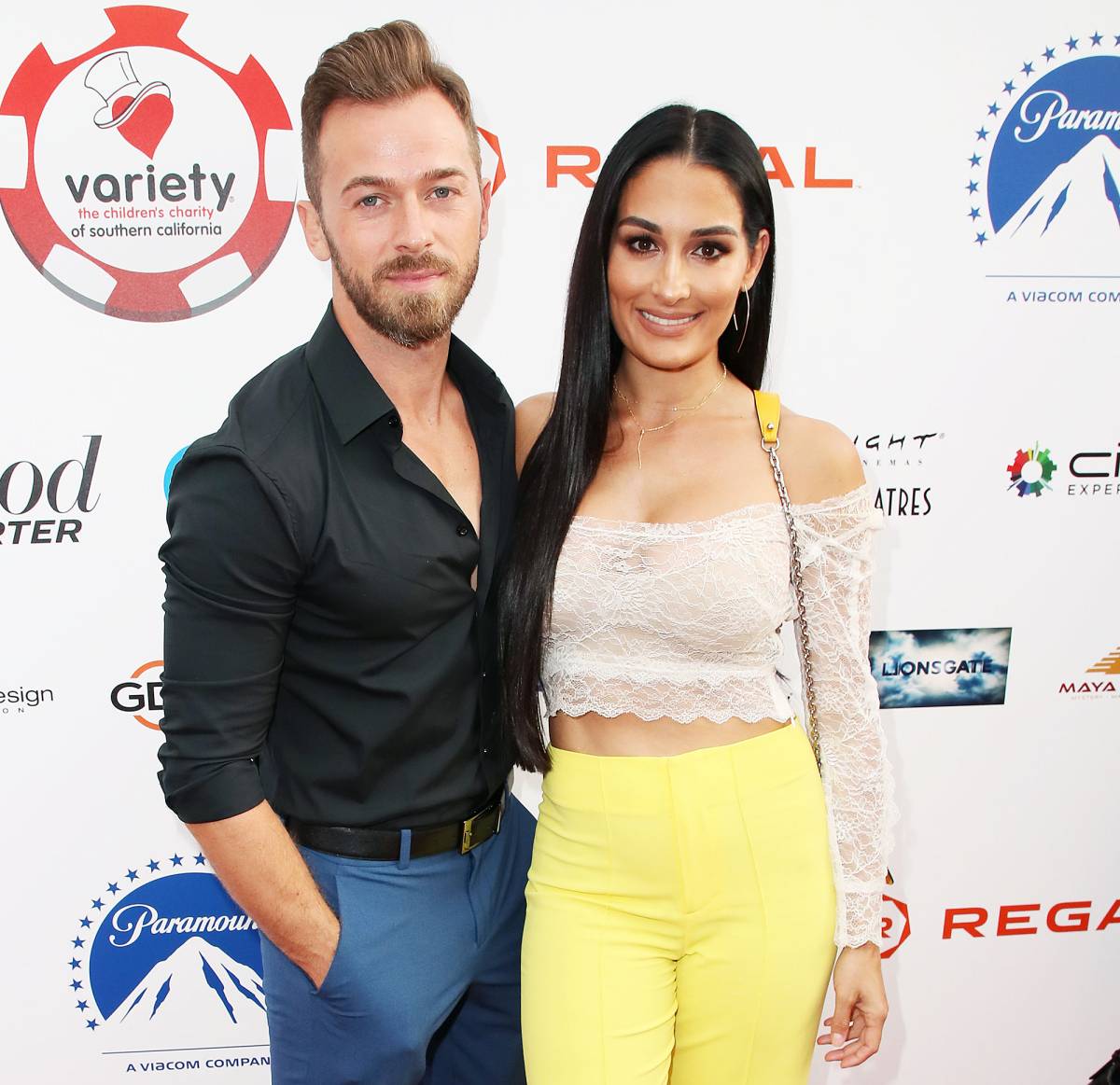 Nikki Bella is a bombshell in busty LBD after dishing that beau Artem  Chigvintsev has 'baby fever