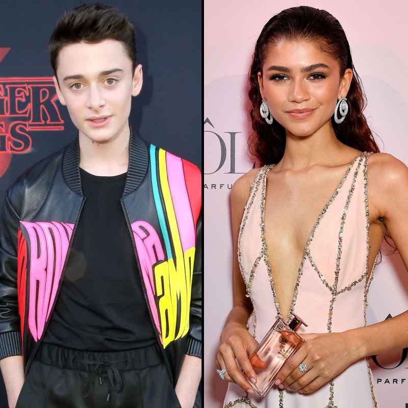 Noah Schnapp and Zendaya Stars and Their Celebrity Crushes