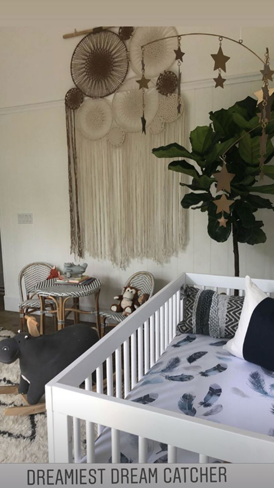 Pregnant Christina Anstead Gives 1st Look at Baby’s ‘Boho’ Nursery Ahead of Birth: Dreamcatchers, Plants and More