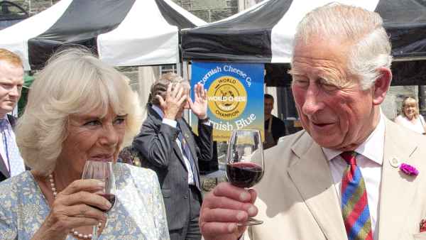 Prince Charles Duchess Camilla Eat Up on Latest Trip