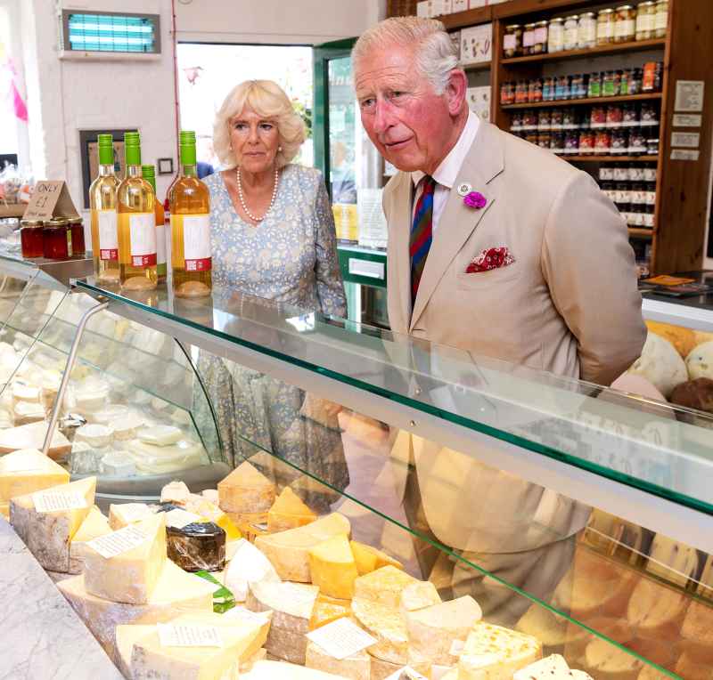 Prince Charles Duchess Camilla Eat Up on Latest Trip