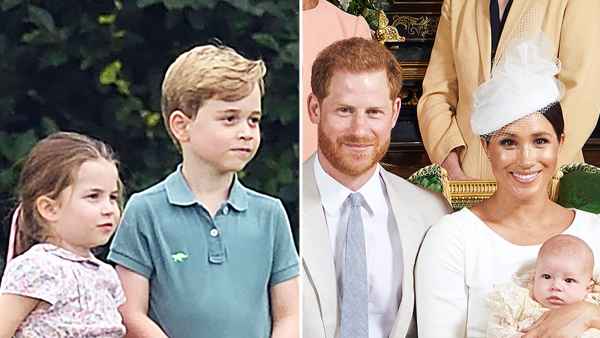 Prince George and Princess Charlotte Dote on Baby Archie