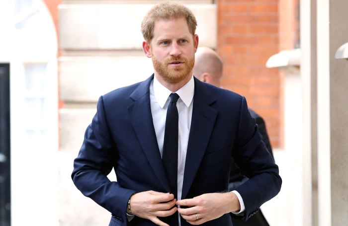 Prince Harry Wants to Be a Good Role Model for Son Archie 70th anniversary of the Commonwealth at Marlborough House Navy Suit